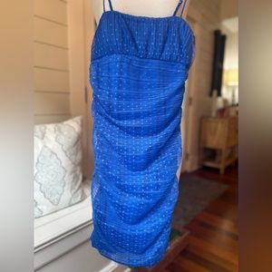 BCBG NWT Blue fitted dress